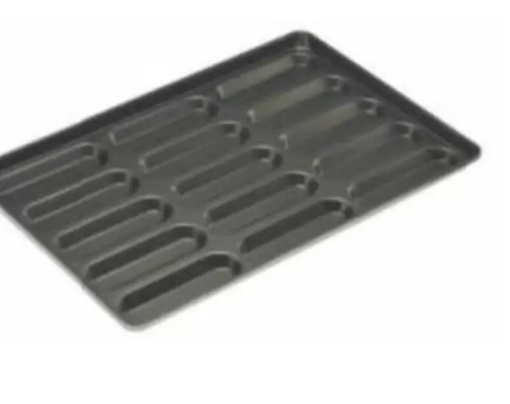 Kitchen Gallery Aluminium Hot Dog Tray 16x24x.75 (2x6) Baking Dish - Image 2